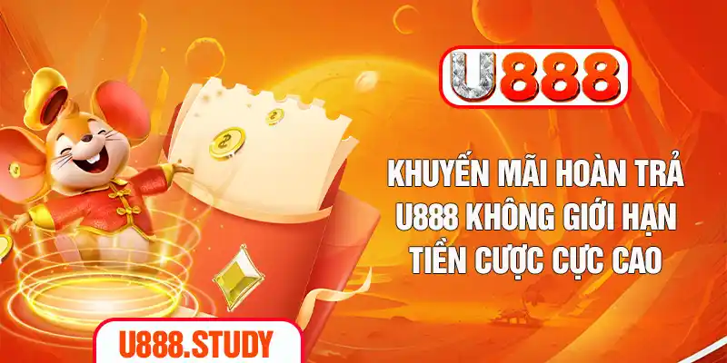 Khuyến Mãi Hoàn Trả U888 Không Giới Hạn Tiền Cược Cực Cao