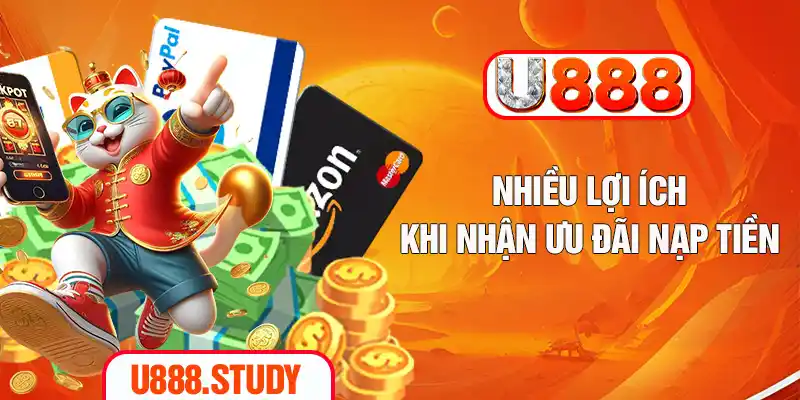 Nhiều lợi ích khi nhận ưu đãi nạp tiền