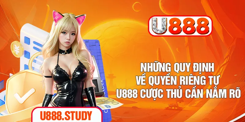 Những quy định về quyền riêng tư U888 cược thủ cần nắm rõ