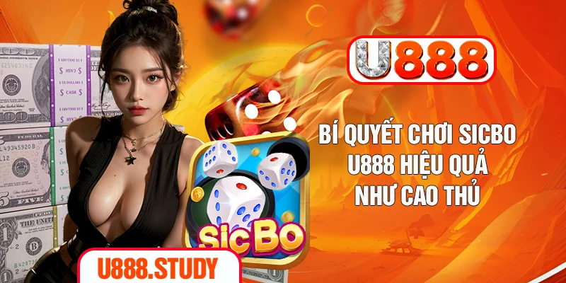 Bí quyết chơi sicbo U888 hiệu quả như cao thủ